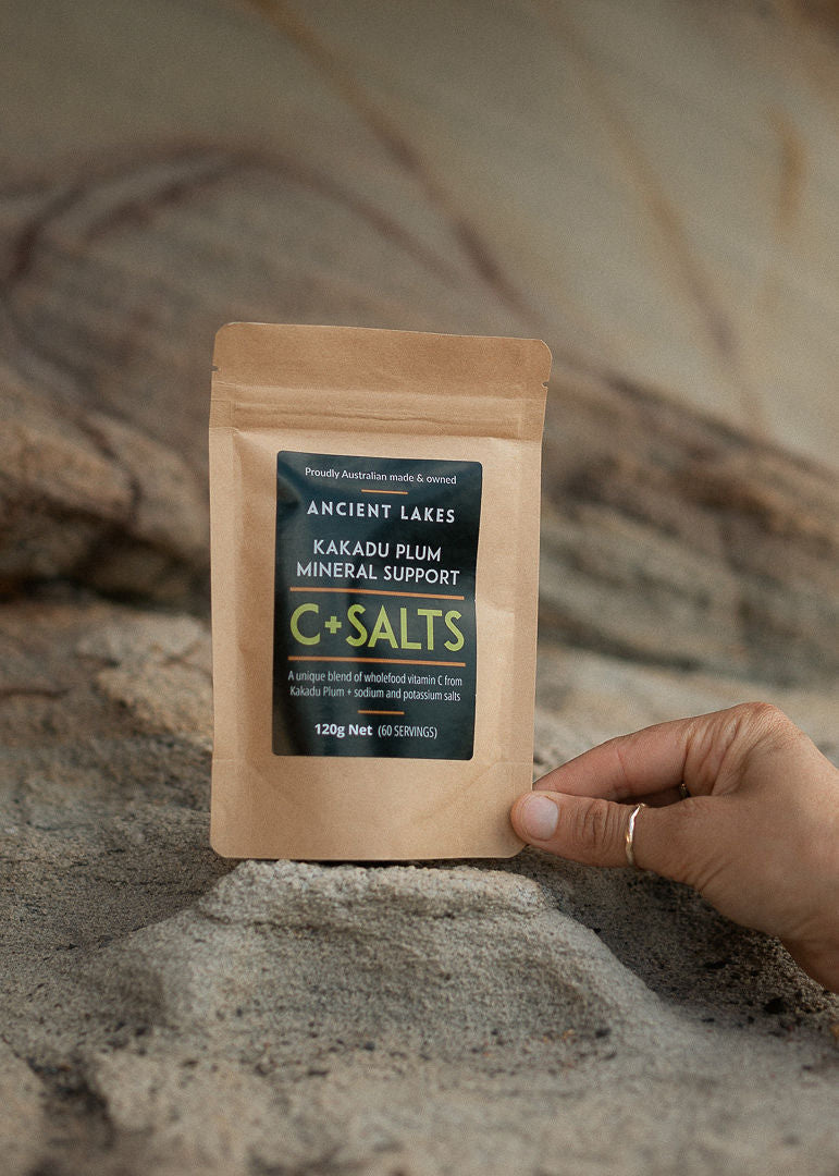 C+ Salts Kakadu Plum Mineral Support Powder 120g