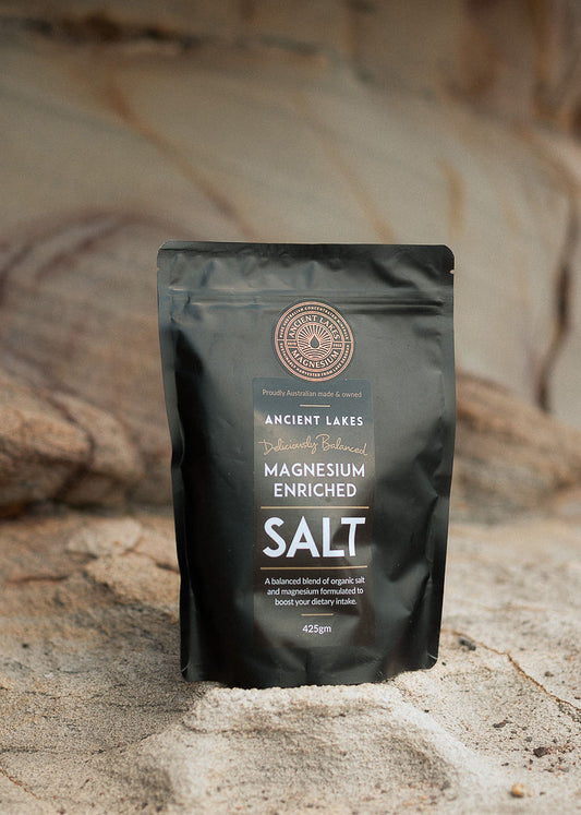 Magnesium Enriched Natural Lake Salt 425 Grams