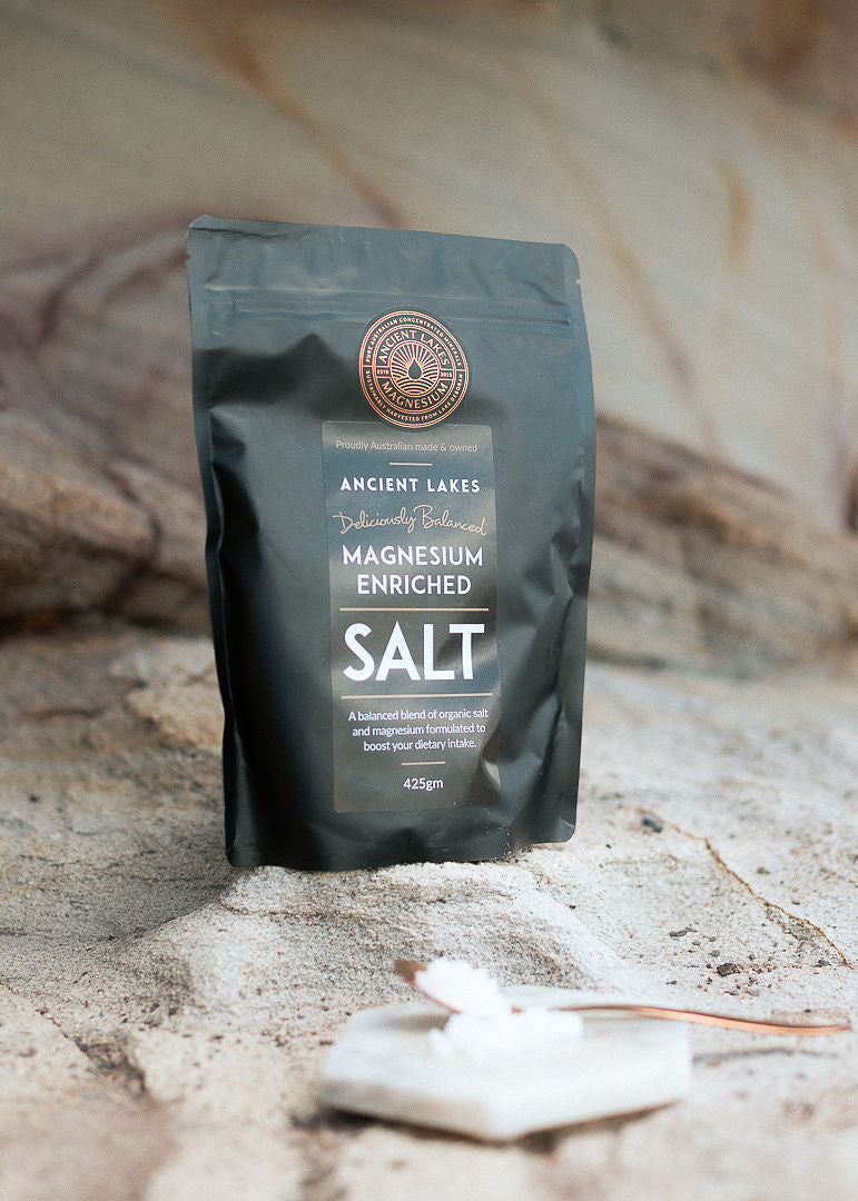 Magnesium Enriched Natural Lake Salt 425 Grams